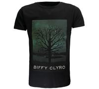 Biffy Clyro Schwarzes Kronleuchter-T-Shirt XXL Schwarz
