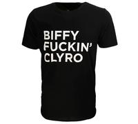Biffy Funking Clyro Offizielles Band-T-Shirt XXL Schwarz