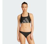 adidas Damen Big Bars C-Back Bikini Set, Black, 42