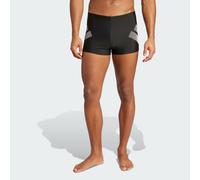 adidas Big Bars Boxer Badeshorts Herren JL5990 - black 10 (XL)