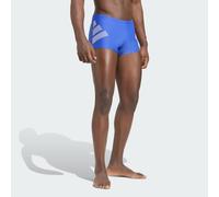 BIG BARS BOXER-BADEHOSE Semi Lucid Blue / White XL