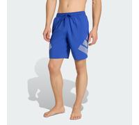 Big Bars Shorts, 8 Zoll Semi Lucid Blue / White XS
