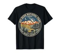 Big Bend Nationalpark Texas Vintage Dark Skies Desert Peaks T-Shirt