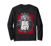 Big Boy 4014 Classic Dampflokomotive Retro Lokomotive Eisenbahn Langarmshirt