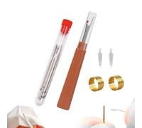 Big Eye Stahl-Nähnadel-Set, 2025 Neu Edelstahl-Nadeln zum Handnähen, Tragbares Handgefertigte Nähnadeln für Anfänger und Profis (31 Stück)