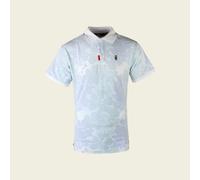 Big Green Egg Golf Poloshirt Inside Out weiß L