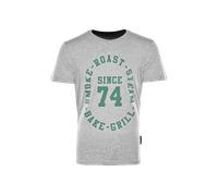 Big Green Egg T-Shirt - Since 74 - Grau/Grün M