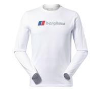 Berghaus Herren Bio Big Logo Bio-Baumwoll-T-Shirt - Weiß/Weiß - M