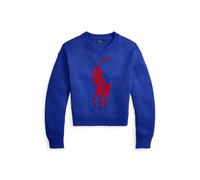 Big Pony Rundhalspullover aus Baumwolle XXS Blue