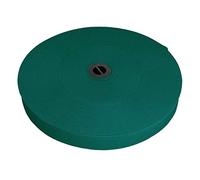 BIG-SAM 20mm breites Gummiband - flach gestrickt - 1, 5 oder 10 Meter am Stück geschnitten - für Bekleidungsstücke oder Taschen (Türkis dunkel, 1)