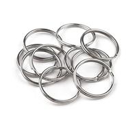 BIG-SAM - 80021 - Schlüsselringe - 10mm bis 38mm - 5, 10, 25, 50 oder 100 Stück (Ø 16mm, 5 Stück)