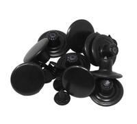BIG-SAM Metallknöpfe/Jeansknöpfe - Ø 17mm - Schwarz - 5/10 / 25 oder 50 Stück - Nähfrei mit Anleitung! (10)
