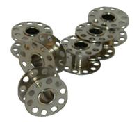 BIG-SAM - Nähmaschinen Unterfadenspulen/Maschinenspulen: 5-10 - 25-50 oder 100 Stück (10 Stück)