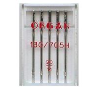 BIG-SAM Organ Nähmaschinennadeln | Jersey, Super-Stretch, Jeans, Leder oder Universal | Verschiedene Nadelstärken (UNIVERSAL, 5X 90)