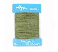BIG-SAM - Stopfgarn | 20 Meter Wickelkarte | auch als Beilaufgarn verwendbar | viele Farben einzeln erhältlich oder als Farbset (Grün)