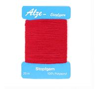 BIG-SAM - Stopfgarn | 20 Meter Wickelkarte | auch als Beilaufgarn verwendbar | viele Farben einzeln erhältlich oder als Farbset (Dunkelrot)