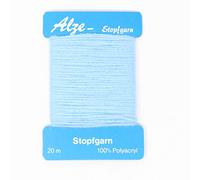 BIG-SAM - Stopfgarn | 20 Meter Wickelkarte | auch als Beilaufgarn verwendbar | viele Farben einzeln erhältlich oder als Farbset (Pastellblau)