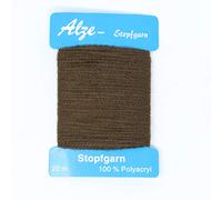 BIG-SAM - Stopfgarn | 20 Meter Wickelkarte | auch als Beilaufgarn verwendbar | viele Farben einzeln erhältlich oder als Farbset (Dunkelbraun)