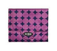 Big Skinny Trixie Plum Dot Tri Fold Geldbörse, Lila, Einheitsgröße