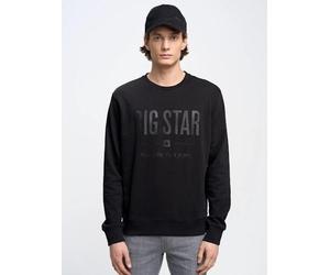 Big Star - BIG STAR Sweatshirt ECODORT schwarz Schwarz - Gr. - M