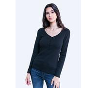 BIG STAR Longsleeve in Schwarz - Größe M | Damen Tops