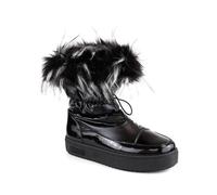 Big Star Platform Snow Boots with Fur W Int1924a Black, Damen Schneestiefel, Schwarz, 39 EU
