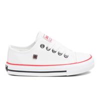 Big Star Shoes J FF374200-101, Girl,Boy Plimsolls, White, 32 EU