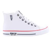 Big Star Damen W Int1898a Insulated Sneakers White Sneaker, weiß, 38 EU
