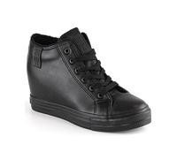 Big Star W Int1899a Insulated Wedge Sneakers Black, Damen-Sneaker, Schwarz, 41 EU
