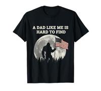 Bigfoot EIN Vater wie ich ist schwer zu Finden Lustiger Vater aus den USA T-Shirt