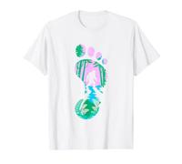 Bigfoot Footprint Forest Hiker Sasquatch Hunter Lover Trip Preisgünstiges Grafik-T-Shirt