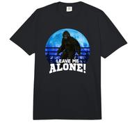 Bigfoot Leave Me Alone Hide & S hampion Foto Comfort Colors Adult Heavyweight T-Shirt