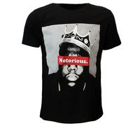 Biggie Smalls alias Notorious BIG T-Shirt - offizielles Merchandise S Schwarz