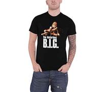Biggie Smalls T Shirt Reachstrings Logo Nue offiziell Herren Schwarz S