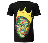 Biggie Smalls The Notorious BIG T-Shirt - offizielles Merchandise S Schwarz