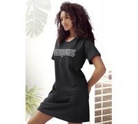 Bigshirt KANGAROOS Gr. 36/38, schwarz Damen Shirts Nachthemd Sleepshirt (59914467-36) schwarz