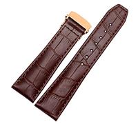 BIK Erste Schicht Kalbslederarmband für Maurice Lacroix Eliros Armband, Rindsleder, 20 mm, 22 mm, mit Faltschließe, 22mm, Azetat, Kein Edelstein