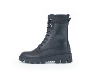 Biker Boots schwarz(altsilber) - Gr. - 38 EU | 5 UK