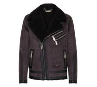 Bikerjacke PHILIPP PLEIN "Iconic Plein", Herren, Gr. S, 02, schwarz, Obermaterial: 100% Polyester, Jacken (27575922-S) 02, schwarz