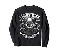 Biker Skull I Built Mine You Bought Yours Motorcycle Gift Sweatshirt