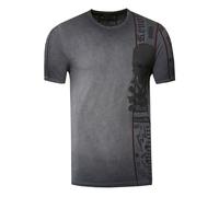 T-Shirt RUSTY NEAL Gr. M, grau (dunkelgrau) Herren Shirts (90691035-M) dunkelgrau