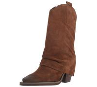 Bikerboots ALMA EN PENA "ALMA EN PENA Stiefel Leder", Damen, Gr. 40, braun (camel), Leder, Schuhe Bikerboots (49036460-40) camel