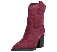 Bikerboots ALMA EN PENA "ALMA EN PENA Stiefelette Leder", Damen, Gr. 40, rot (wine), Leder, Schuhe Bikerboots (15052147-40) wine