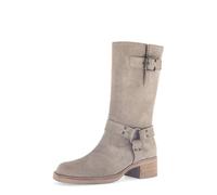 Bikerboots GABOR "Biker Boot", Damen, Gr. 39, beige, Schuhe Bikerboots (93440310-39) beige