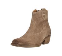 Bikerboots GABOR "Gabor Stiefelette Veloursleder", Damen, Gr. 40, braun (hellbraun), Veloursleder, Schuhe Bikerboots (33098031-40) hellbraun