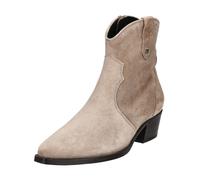 Bikerboots HÖGL "Högl Stiefelette Veloursleder", Damen, Gr. 37,5, beige (taupe), Veloursleder, Schuhe Bikerboots (88386235-37,5)
