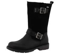 Bikerboots LURCHI "Hedi TEX", Mädchen, Gr. 35, schwarz, Leder, Schuhe Bikerboots, Stiefel, Bikerboots mit Tex-Ausstattung, Größenschablone zum Download (58937145-35)