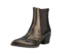 Bikerboots NERO GIARDINI "Nero Giardini Stiefelette Leder/Textil", Damen, Gr. 37, braun (dunkelbraun), Leder, Textil, Schuhe Bikerboots (15556937-37) dunkelbraun