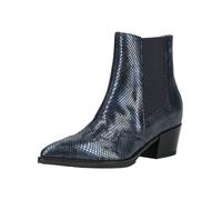 Bikerboots NERO GIARDINI "Nero Giardini Stiefelette Leder/Textil", Damen, Gr. 40, blau (dunkelblau), Leder, Textil, Schuhe Bikerboots (62800214-40) dunkelblau
