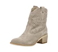 Bikerboots NERO GIARDINI "Nero Giardini Stiefelette Veloursleder", Damen, Gr. 38, beige, Veloursleder, Schuhe Bikerboots (36763601-38) beige